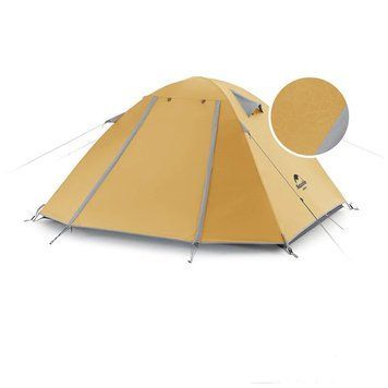 Намет двомісний Naturehike P-Series NH18Z022-P 210T/65D, Жовтий 88135 фото