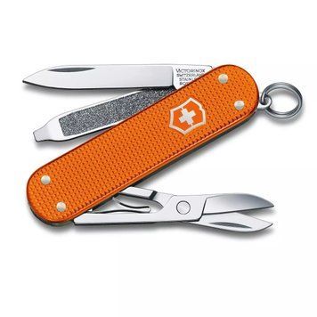 Швейцарський ніж Victorinox Classic Alox Limited Edition 5 функцій Помаранчевий 58 мм (0.6221.L21) V77551192 фото