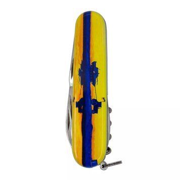 Швейцарський ніж Victorinox Climber Ukraine Марка з трактором (1.3703.3_T3110p) V77552927 фото