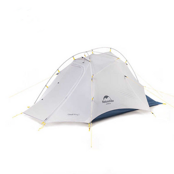 Намет надлегкий двомісний з футпринтом Naturehike Cloud Up&nbsp;Wing NH19ZP083, 15D, сіро-Блакитний 77964 фото