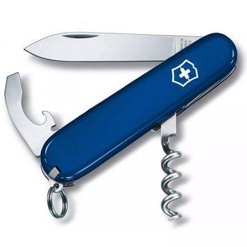 Швейцарський ніж Victorinox Waiter 84 мм 9 функцій Синій (0.3303.2) V77553075 фото
