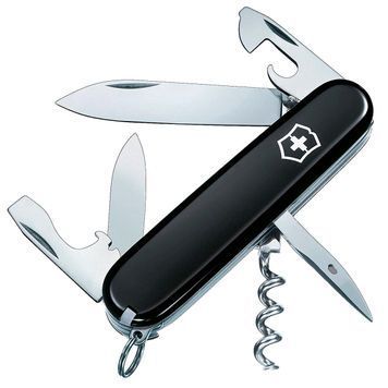 Швейцарський ніж Victorinox 1.3603.3 Spartan чорний 612932 фото