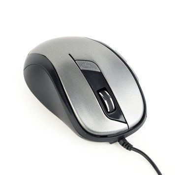 Оптична мишка Gembird MUS-6B-01-BG, USB інтерфейс, сіро-чорного кольору MUS-6B-01-BG 1603933 фото