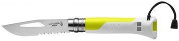 Ніж Opinel №8 Outdoor Fluo Yellow Напівсеррейтор 002320 2046643 фото