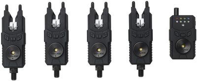Набор сигнализаторов Prologic Custom SMX MKII Bite Alarm Set 4+1 red/green/yellow/blue 18461591 фото