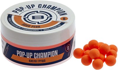 Бойли Brain Champion Pop-Up Sour Pear (груша) 8мм 34g 18582143 фото