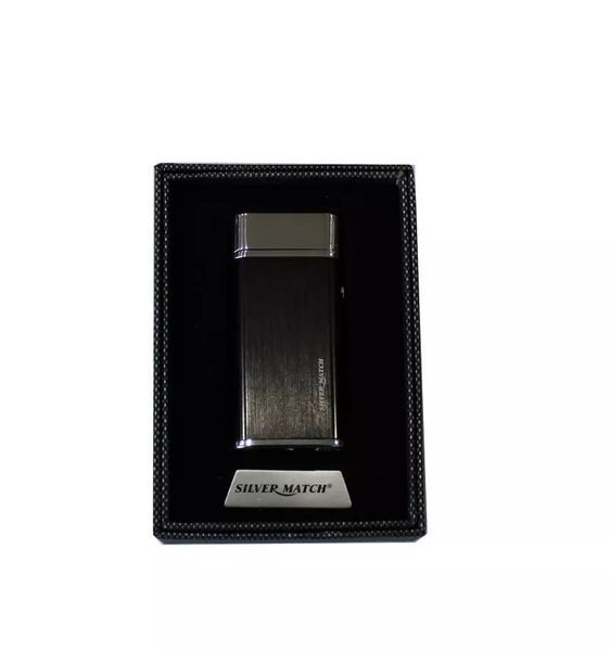 Зажигалка Silver Match BALHAM BLACK ELECTRONIC 2 ARC - DL1 с двойной электродугой Черный с серебристым (40674199) V77550633 фото