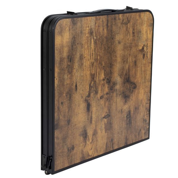 Стол Bo-Camp Greene 120x60 cm Black/Wood look (1404210) DAS301531 фото