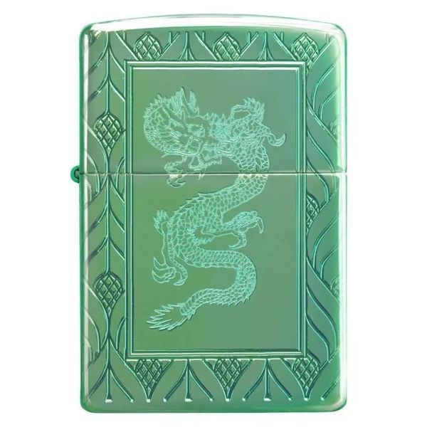 Запальничка Zippo Armor HP Green Elegant Dragon 49054 V77550489 фото