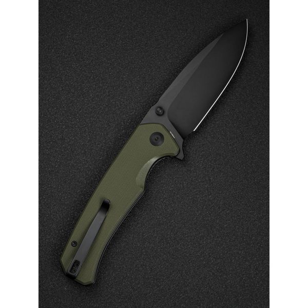 Ніж Sencut Skarnax, (9,6 см) 9Cr18MoV / G-10 Темно-Зелений S24025-2 999996902 фото