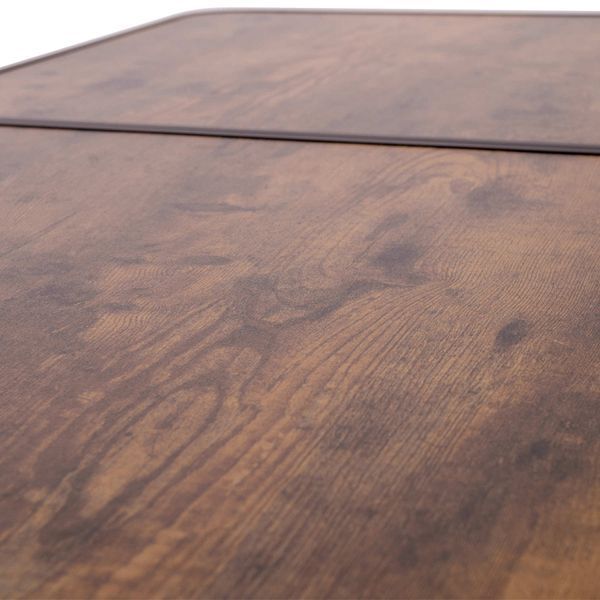 Стол Bo-Camp Greene 120x60 cm Black/Wood look (1404210) DAS301531 фото