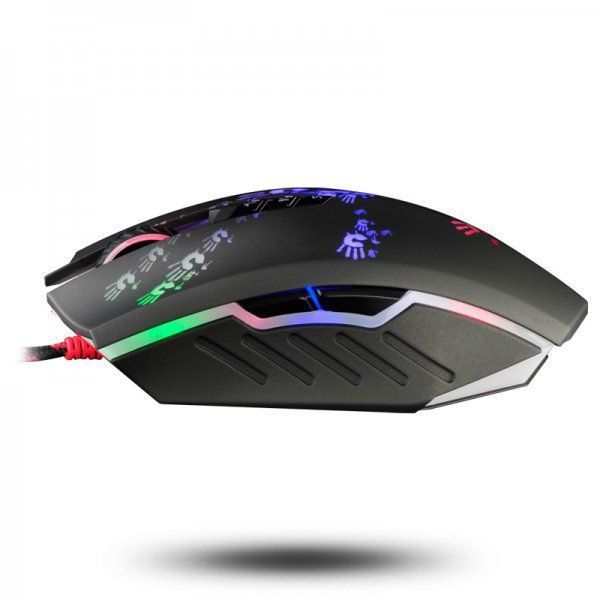 Миша ігрова A4-Tech Bloody A60 Activated, Gaming, металеві ніжки, чорна A60A Bloody (Black) 1603512 фото