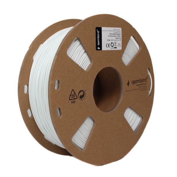 Пластиковый материал (филамент) для 3D-принтера 3DP-PLA-FL-01-W 3DP-PLA-FL-01-W 1606258 фото