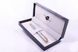 Ручка перова Gianni Terra Silver With Gold Чорна Сріблястий корпус (HH122/F(silver) V77552627 фото 2