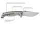 Ніж Artisan Kami S35VN Micarta 1864G-ODG 27980427 фото 5