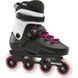 Rollerblade роликовые коньки Twister Edge W 2021 black-magenta 245 21245 фото 1