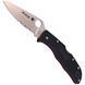 Ніж Spyderco Endela Thin Red Line Напівcерейтор C243FPSBKRD 871498 фото 4