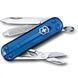 Швейцарський ніж-брелок Victorinox Classic SD Deep Ocean Синій напівпрозорий 0.6223.T2 V77554120 фото 1