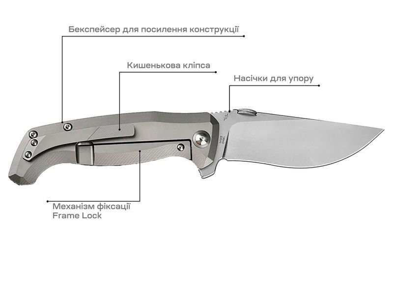 Ніж Artisan Kami S35VN Micarta 1864G-ODG 27980427 фото