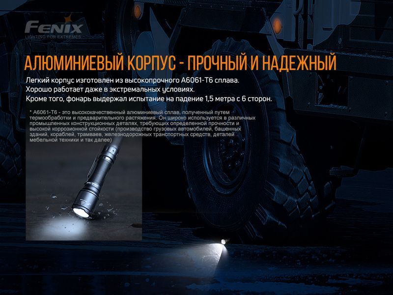 Ліхтар ручний Fenix TK06 71879 фото