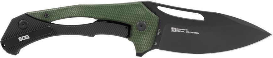 Ніж SOG Bulwark FLK D2 Micarta OD Green SOG-14-24-02-57 12580321 фото