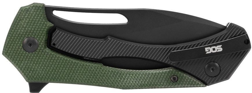 Ніж SOG Bulwark FLK D2 Micarta OD Green SOG-14-24-02-57 12580321 фото