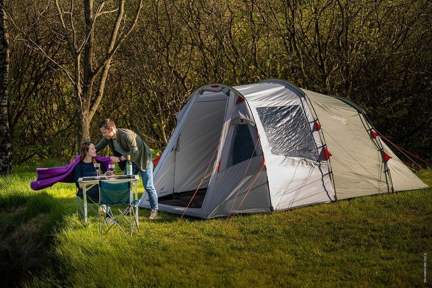 Палатка четырехместная Easy Camp Huntsville 400 Green/Grey (120406) 929576 фото