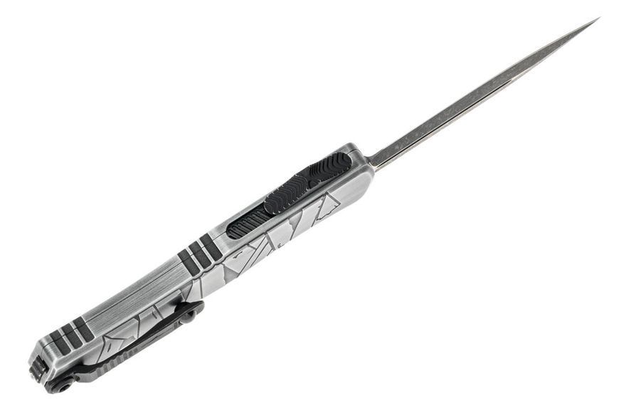 Ніж Microtech Hera II Mini D/E OTF Signature Brushed Metal Mu ммy 1702M-1BMHWMYS 4009469 фото