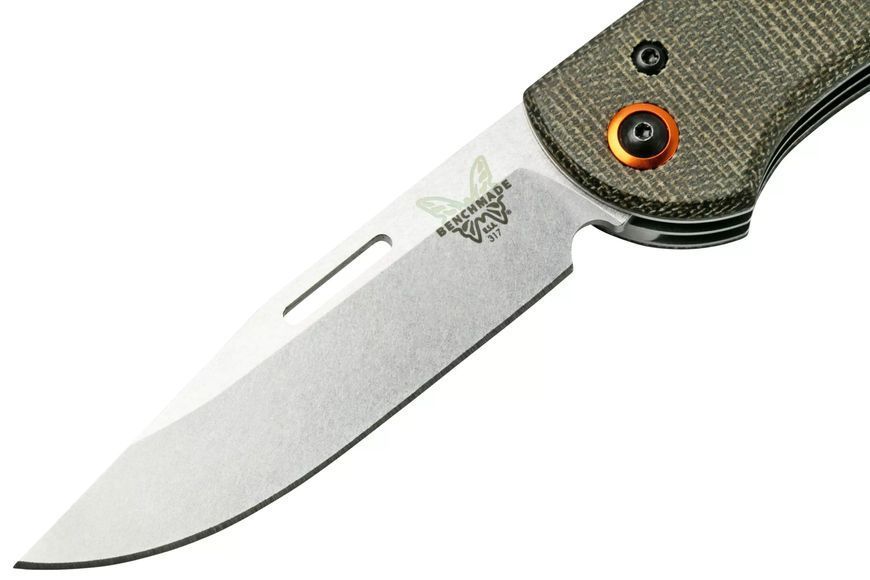Ніж Benchmade Weekender, 2 клинки, Олива 317-1 4008719 фото