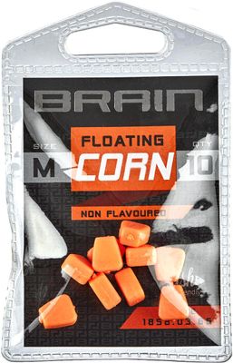 Кукуруза Brain Fake Floating Corn Non Flavoured Размер-M ц:оранжевый 18580366 фото