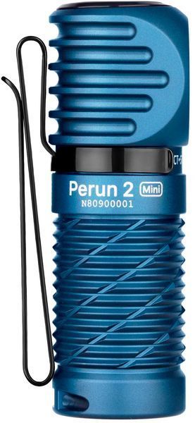 Ліхтар Olight Perun 2 Mini Midnight Blue + Налобне кріплення (1100 Lm) Perun 2 Mini BL 23704384 фото