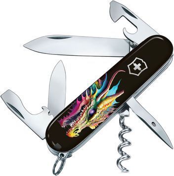 Швейцарський ніж Victorinox 1.3603.3_Z3330u Swiss Army Spartan Zodiac Яскравий дракон 619220 фото