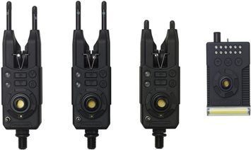Набор сигнализаторов Prologic Fulcrum RMX Pro-Bite Alarms Presentation Set 3+1 multi colour 18461590 фото