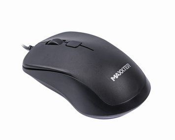 Миша дротова Mc-3B01, оптична, 3 кнопки, USB, чорна Mc-3B01 1604912 фото