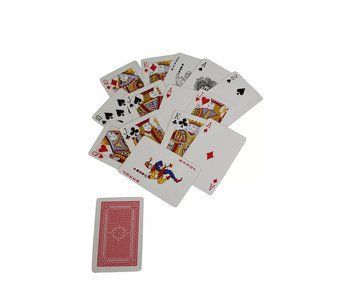 Карты игральные покерные атласные Duke 54 листа 87х62 мм (DN32313RED) V77551135 фото