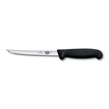 Кухонный нож обвалочный Victorinox Fibrox Boning 15 см Черный (5.6203.15) V77551623 фото