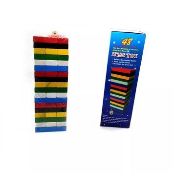 Игра настольная Duke Дженга с кубиком 54 бруска (DN32374) V77550374 фото