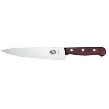 Нож кухонный разделочный Victorinox Wood 19 см серрейтор розовое дерево 5.2030.19 4004402 фото