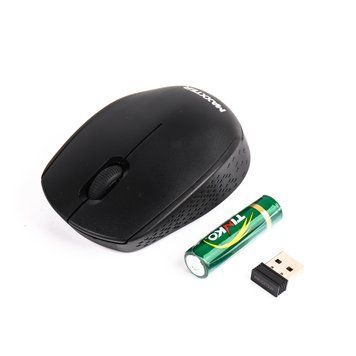 Мишка бездротова Maxxter Mr-420, чорного кольору Mr-420 1604667 фото