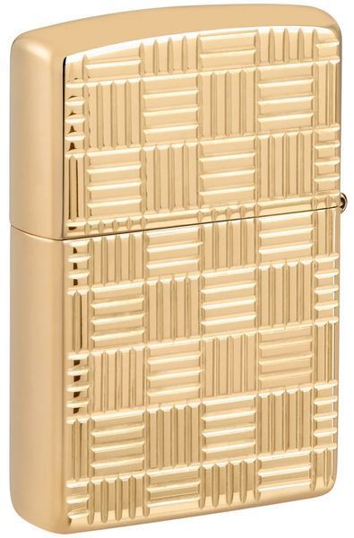 Запальничка Zippo 169 Basketweave Design 46274 Armor Deep Carve Zippo V77553893 фото