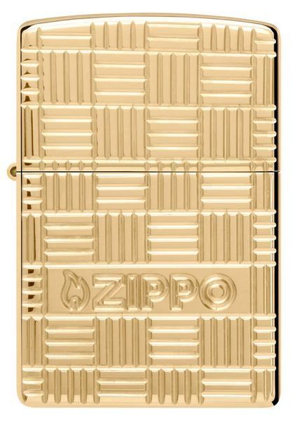 Запальничка Zippo 169 Basketweave Design 46274 Armor Deep Carve Zippo V77553893 фото