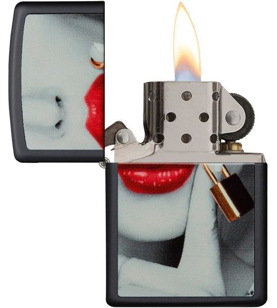 Зажигалка Zippo Locked Lips 29089 V77553871 фото