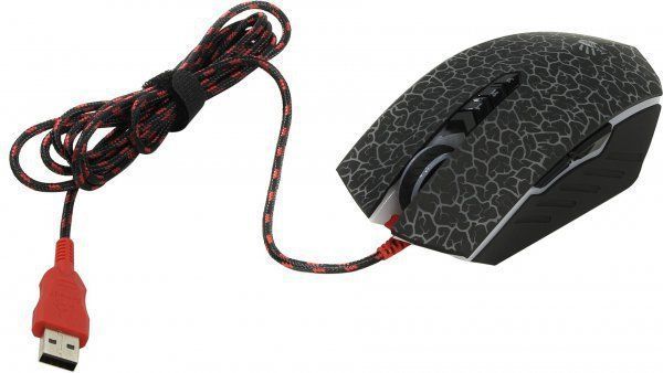 Миша ігрова A4-Tech Bloody A70 Activated, Blazing Gaming, металеві ніжки, чорна A70A Bloody (Black) 1603513 фото