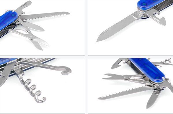 Швейцарский нож Victorinox Huntsman (1.3713.T2) Синий 4001673 фото