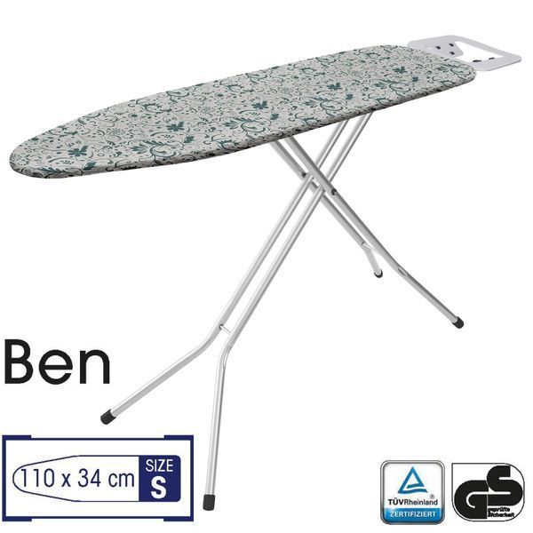 Дошка для прасування Casa Si Ben 110x30 Silver/White Plants (CS98090G323) DAS302442 фото