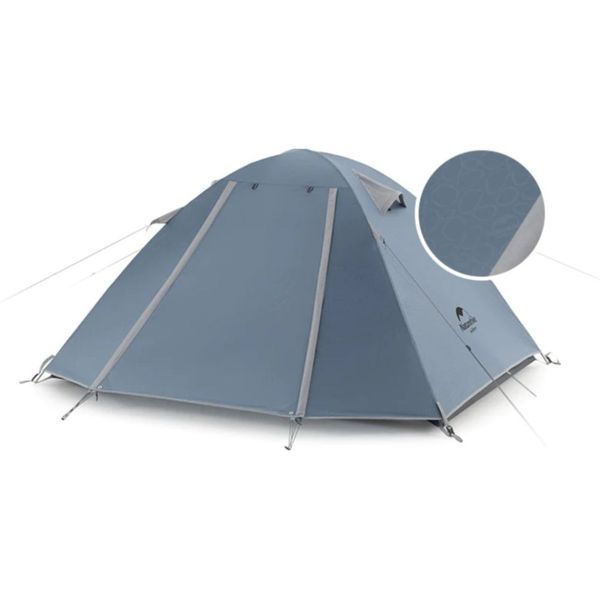 Намет чотиримісний Naturehike P-Series NH18Z044-P 210T/65D, темно-синій 90719 фото