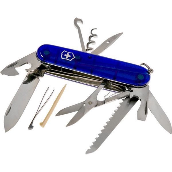 Швейцарский нож Victorinox Huntsman (1.3713.T2) Синий 4001673 фото