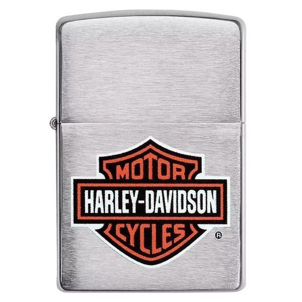 Запальничка Zippo Classic brushed chrome Harley-Davidson 200HDH252 V77553989 фото