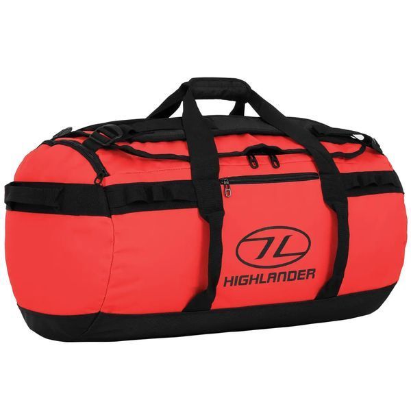 Сумка дорожня водозахисна Highlander Storm Kitbag 65L Red DB123-RD 927454 фото