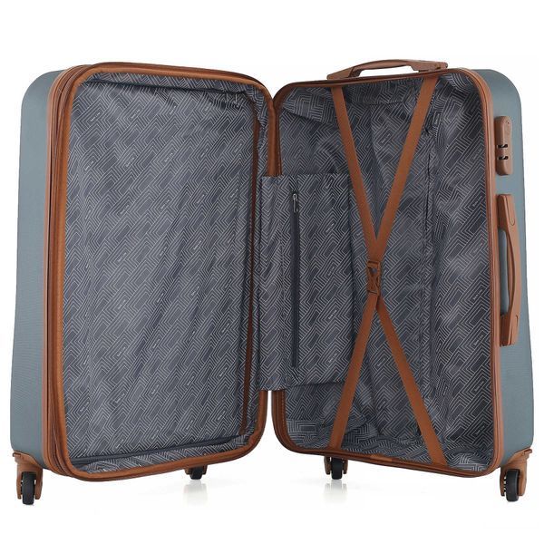 Чемодан Semi Line 24" (M) Green-Grey (T5584-4) DAS302282 фото